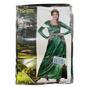 Dreamworks Shrek Costume Fiona w/ Accessories Adult Large 12-14 New